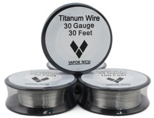Pure Titanium Vape Wire